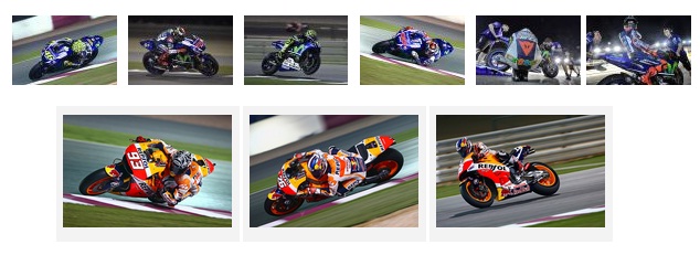 pre-session test moto gp at losail 2015