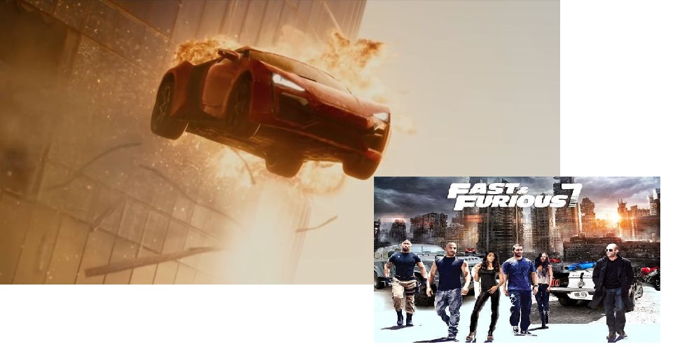 adegan Fast and Furious 7 di Dubai