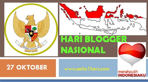 Hari Blogger Nasional tanggal 27 Oktober