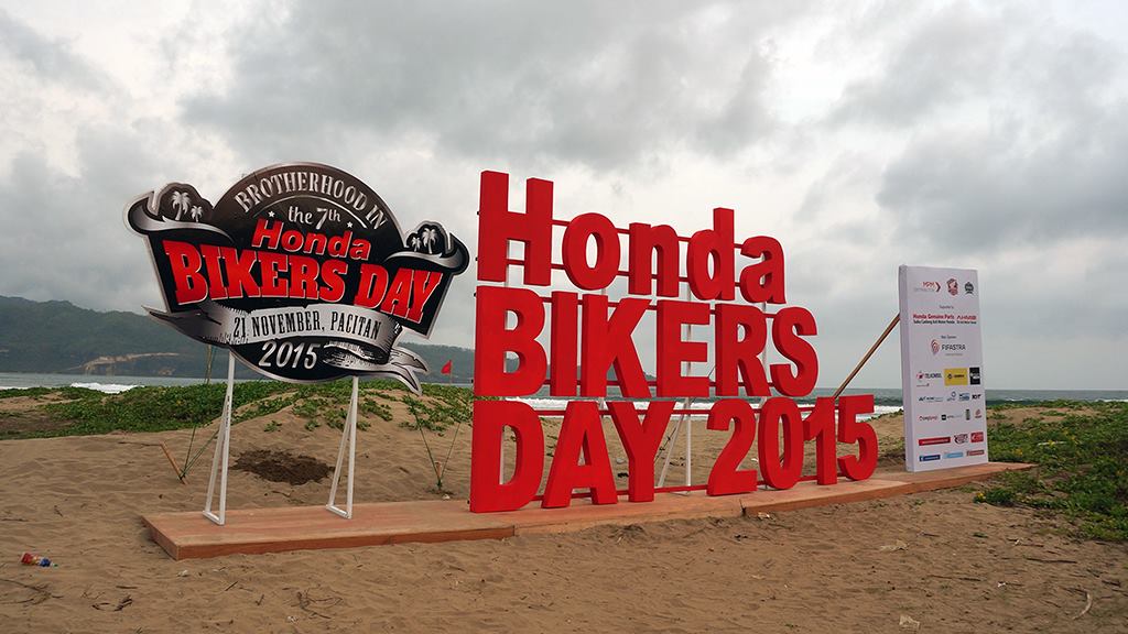 venue Honda Bikers Day 2015 Pacitan