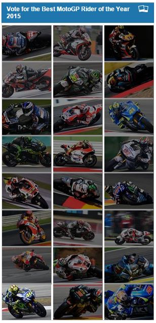 The Best Moto GP Rider of the Year 2015 by crash net