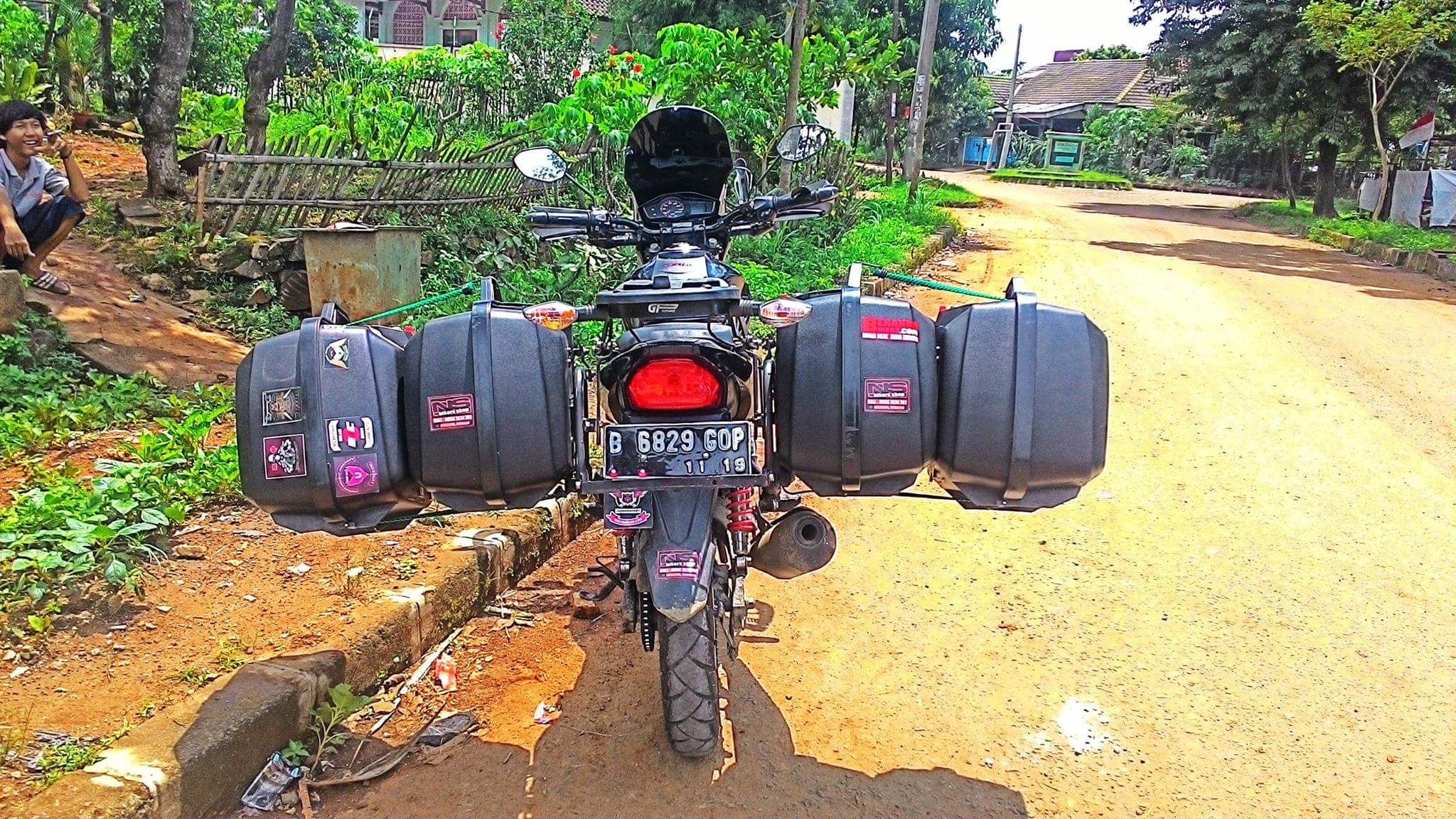 motor laki dengan double sidebox 2016 dari Jakarta