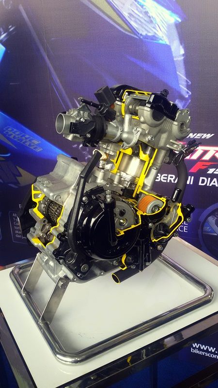 All New Satria F150 injeksi tahun 2016 dan daleman mesin alias cut engine (18)