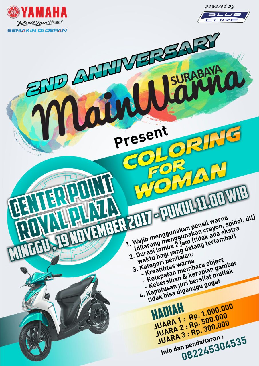 Yamaha Mio S Akan Dilaunching Di Royal Plaza Surabaya Spesial