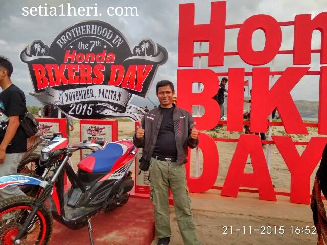 KHS di Honda Bikers Day 2015 Pacitan