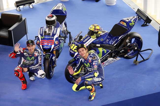 The 2016 Yamaha YZR-M1 revealed in Barcelona