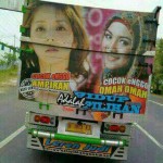 kumpulan tulisan lucu di pantat truk Pantura dan Indonesia tahun 2016~09