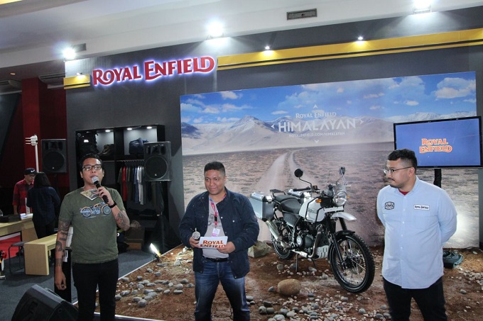 Motor Royal Enfield Himalayan dibanderol 93 jeti di Indonesia brosis...