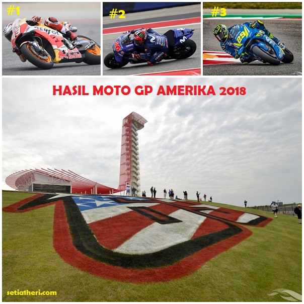Hasil Moto GP Amerika tahun 2018