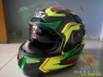Review Helm KYT K2 Rider Super FLuo tahun 2018 (5)