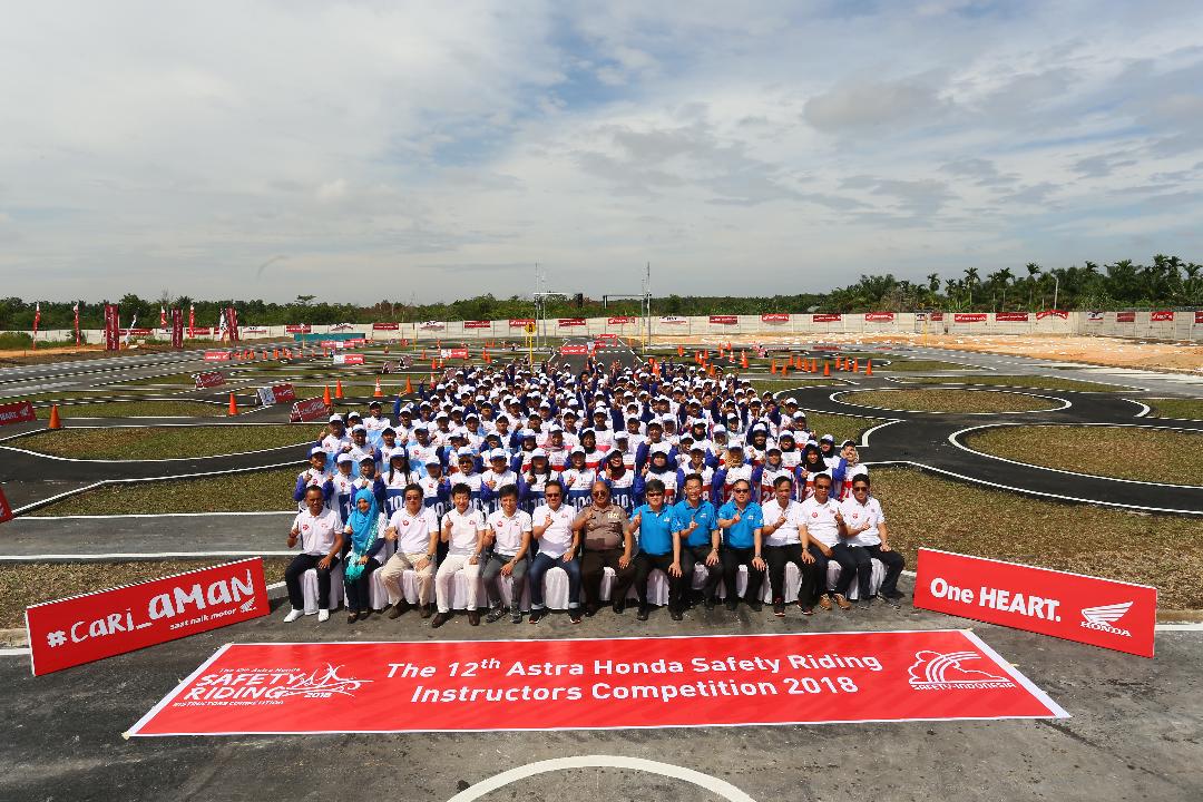 Daftar Pemenang Astra Honda Safety Riding Instructors Competition (AH-SRIC) tahun 2018 (1) di Pekanbaru, Riau