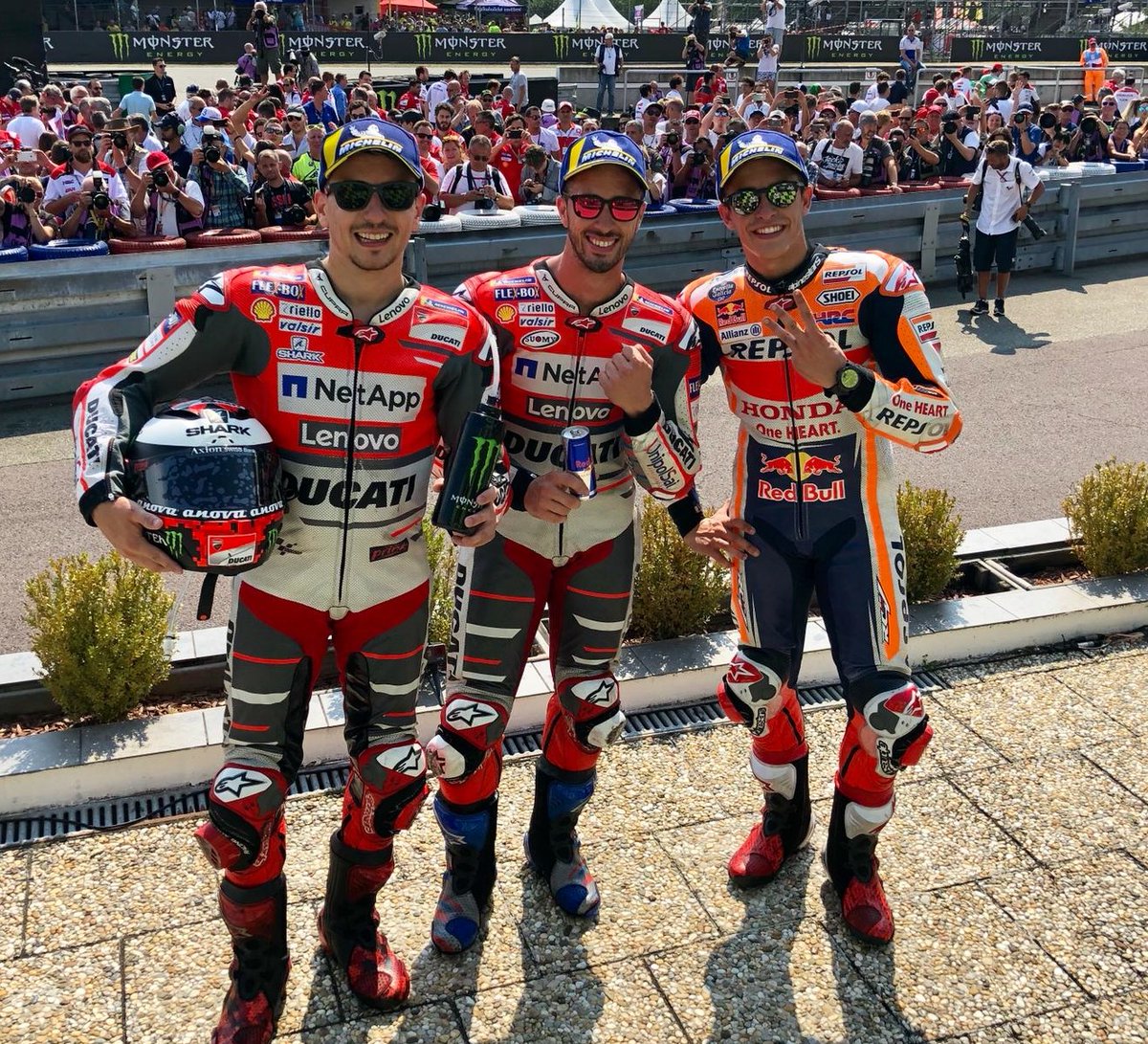 Hasil Moto GP Brno, Czech GP 2018 Dovi juara pertama disusul Lorenzo dan Marquez