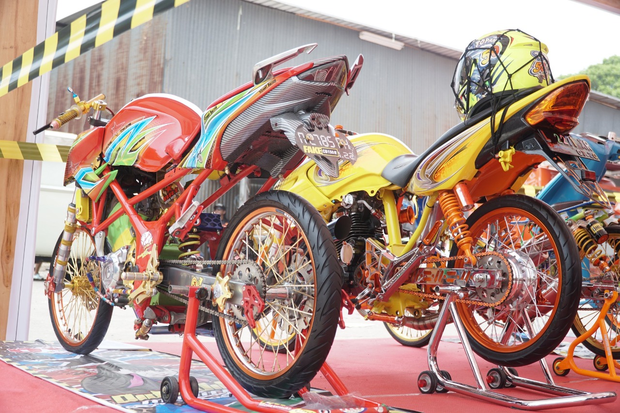 Motor Motor Honda Modif Keren Di Hmc 2018 Seri Surabaya