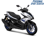 Pilihan warna baru Yamaha Aerox 155 VVA tipe R tahun 2018 warna putih atau silver