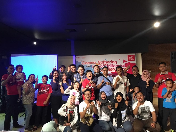 Family gathering blogger dan vlogger Jawa Timur bersama Honda tahun 2019