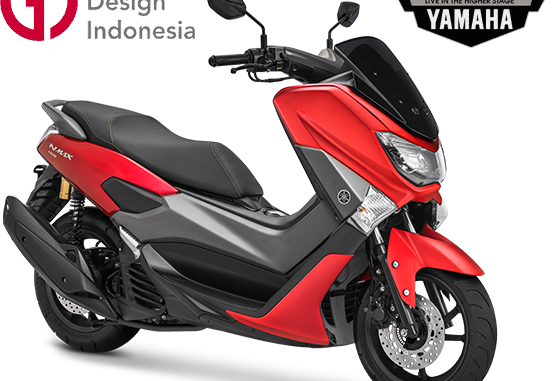 Yamaha Nmax 155 tahun 2019 pilihan warna Matte Red