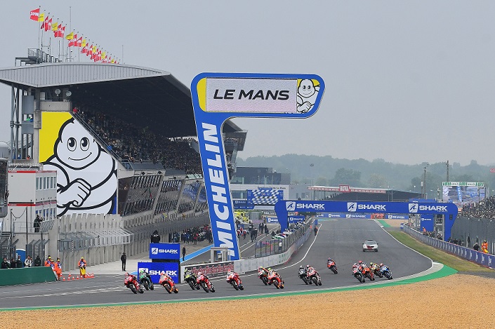Hasil Moto GP Le Mans, Prancis 2019 : Marquez ngacir duluan, dikuntit Dovi dan Petrux