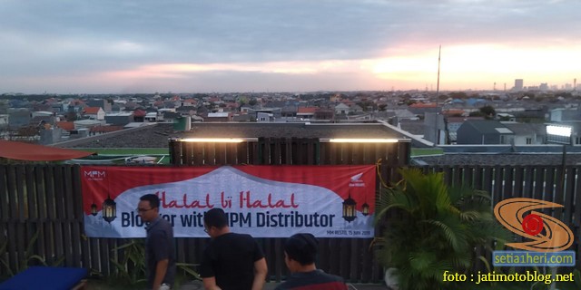 Halal bihalal blogger dan vlogger bersama MPM Honda Jawa Timur tahun 2019