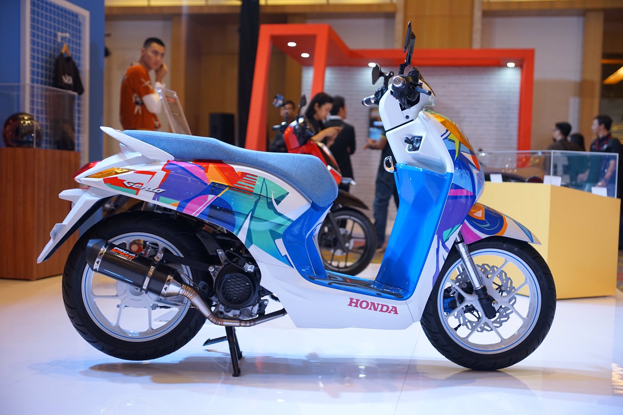 Konsep modifikasi Honda Genio tahun 2019, monggo diintips ...