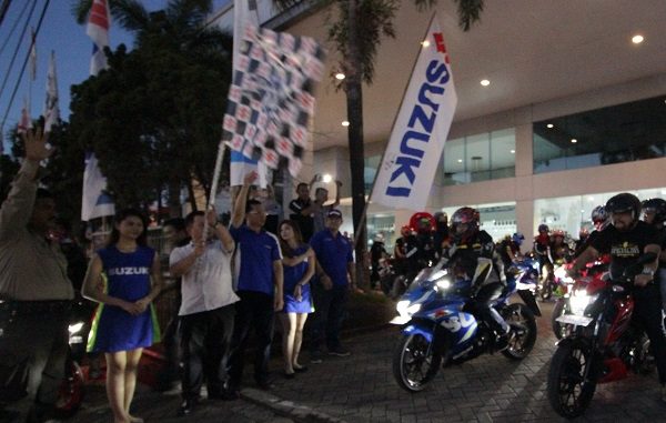 Suzuki Saturday Night Ride goyang Makasar brosis