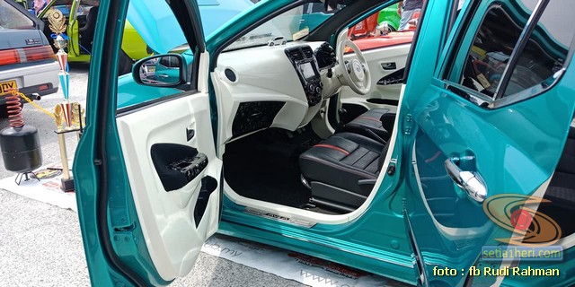 Modifikasi ganteng Daihatsu Ayla asal Malaysia brosis