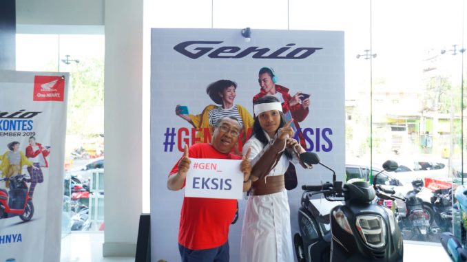 Honda Genio Movie Ride Surabaya 2019, ada Wiro Sableng brosis
