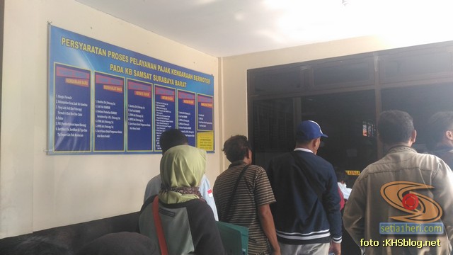 Pengalaman balik nama mbah Tarno di Samsat Barat Tandes Surabaya tahun 2019 (13)