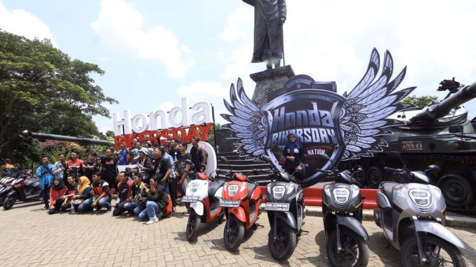 Honda Bikers Day HBD tahun 2019 di Ambarawa Jawa Tengah