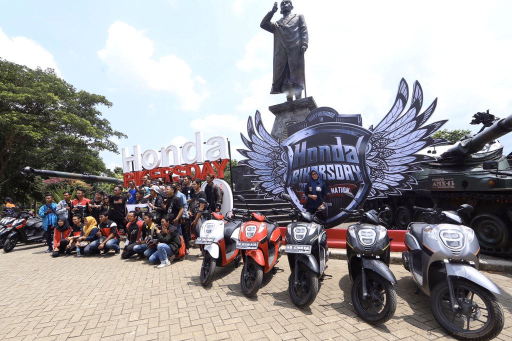 Honda Bikers Day HBD tahun 2019 di Ambarawa Jawa Tengah