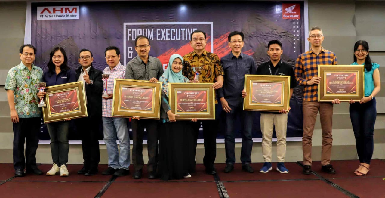 MPM sabet penghargaan Best Of The Best Public Relation Honda Award 2019