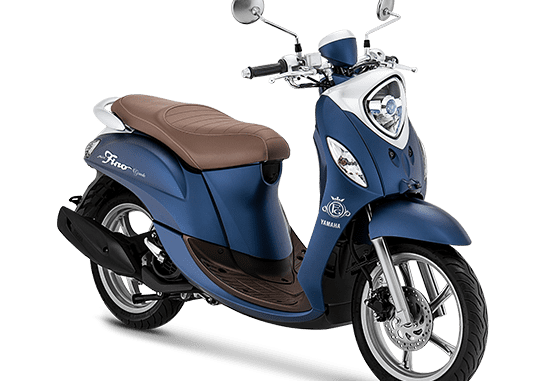Yamaha Fino Grande tahun 2020 warna biru