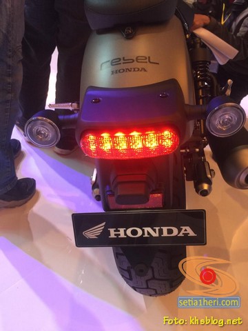 fitur baru Honda Rebel tahun 2020