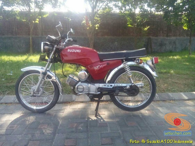Kumpulan foto motor jadul Suzuki A100 (35)