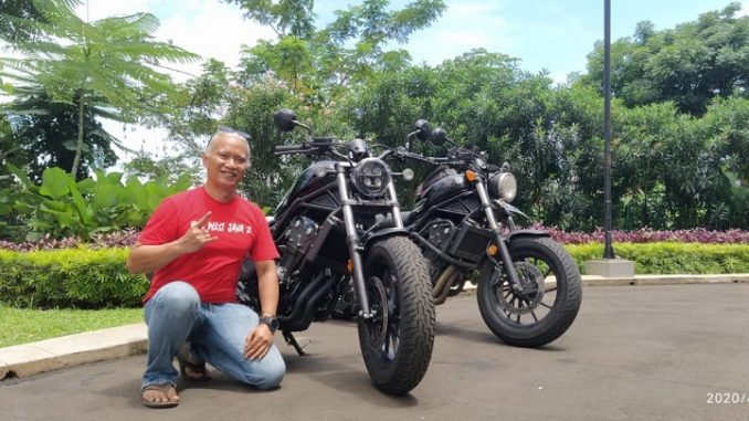 Arsi Aryanto, Pemilik pertama All New Honda CMX500 Rebel tahun 2020 asal Jakarta