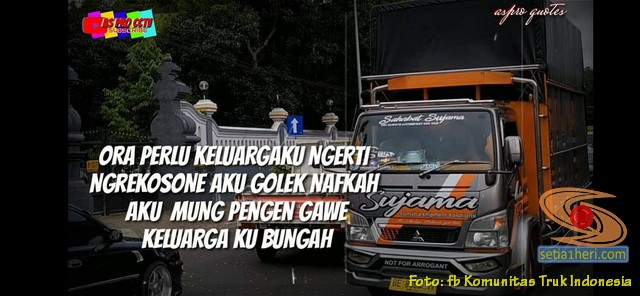Kata-kata mutiara seorang sopir atau driver Indonesia (12) – setia1heri.com