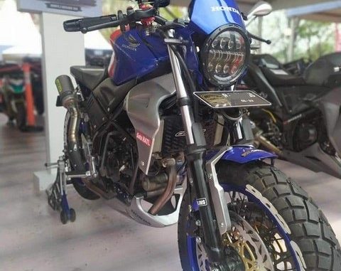 Modifikasi Honda CB150R Custom asal Jakarta bikin ngilerrr brosis.. (3)