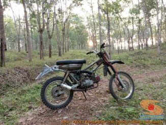 Honda C70 modif trail odong-odong alias bebek trail GTX