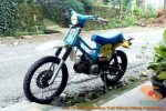 Honda C70 modif trail odong-odong alias bebek trail GTX