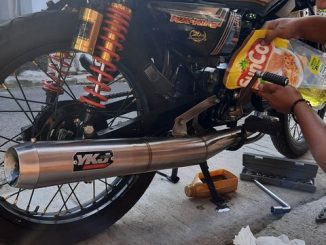 Pengalaman warganet Minyak goreng dicampur oli mesin pada sepeda motor (1)