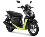 3 Pilihan Warna Baru Yamaha X-Ride 125 tahun 2020 yakni extreme black
