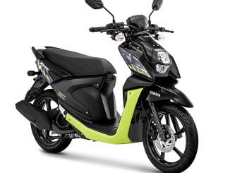 3 Pilihan Warna Baru Yamaha X-Ride 125 tahun 2020 yakni extreme black