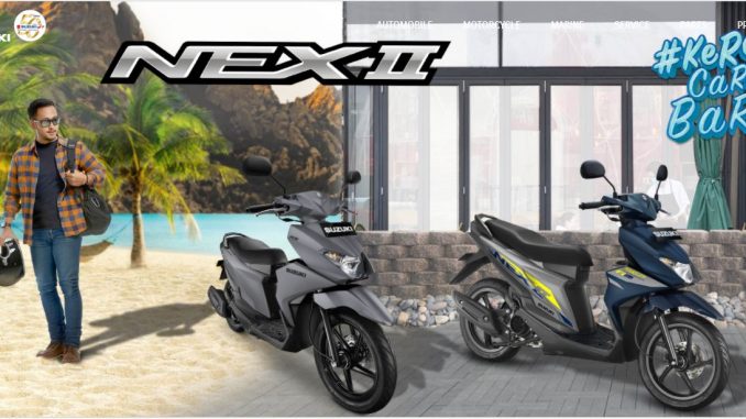 Daftar pilihan warna baru Suzuki NEX II tahun 2020