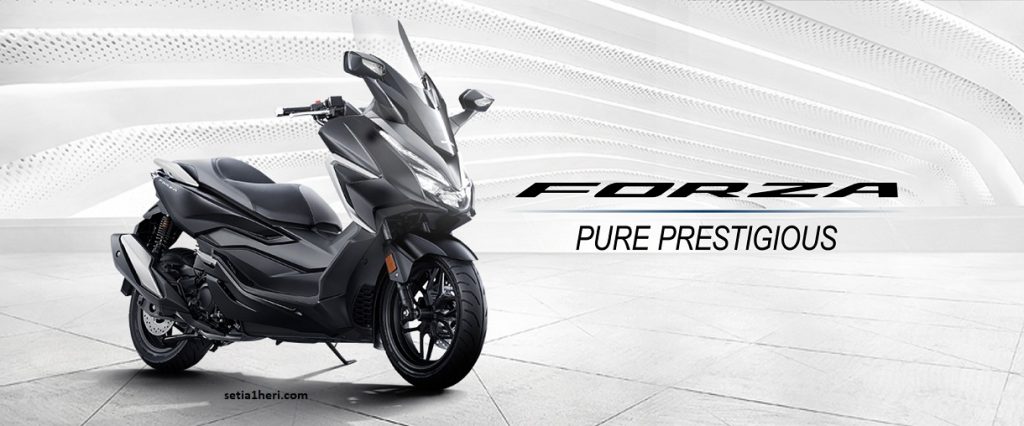 Honda Forza tahun 2021, desain baru dan lebih mewah prestisius brosis (1)
