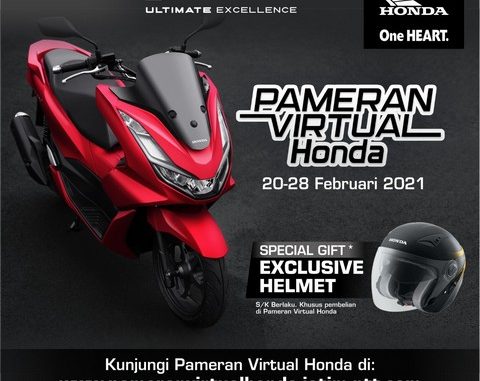 Yuuk ikut Virtual Launching All New Honda PCX 2021 di Jawa Timur, Ada Voucher Belanja Total Jutaan Rupiah