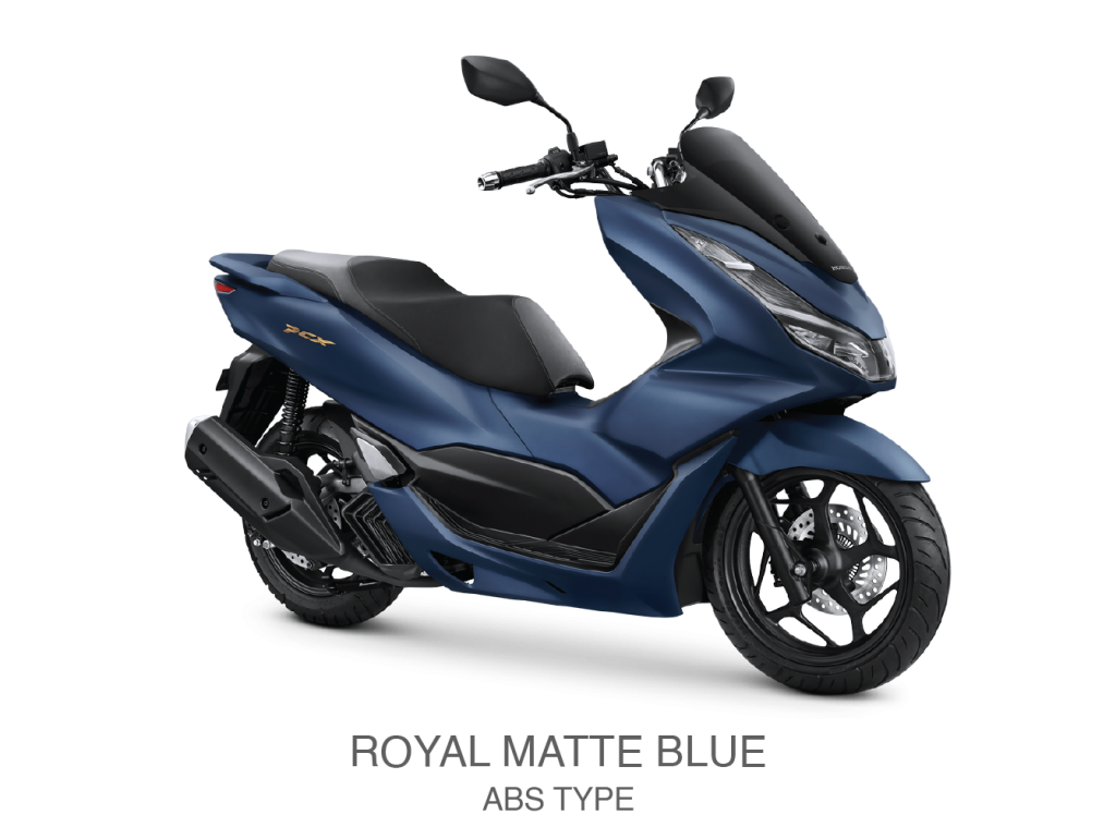 pilihan warna biru abs honda pcx 160 cc tahun 2021