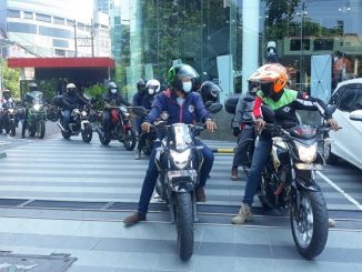 Kopdar Sunday Riding Gathering Komunitas Honda CB150R Jawa Timur 2021