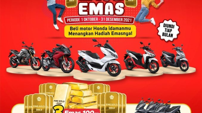 Promo Honda Jawa Timur Ada Hujan Emas gans...