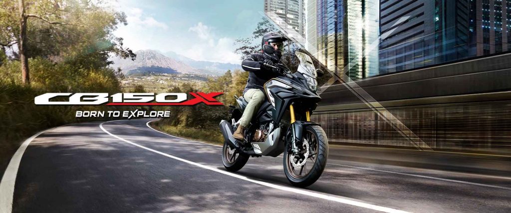 Spesifikasi dan pilihan warna motor adventure Honda CB150X tahun 2021 (2)