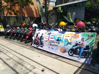 Gathering Anniversary konsumen Yamaha Gear 125 area Madiun tahun 2021 (2)