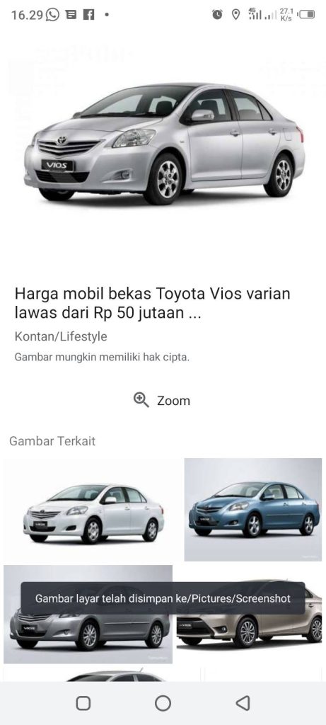 Kelebihan dan kekurangan sedan Toyota Vios